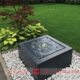 日式 水景观石雕流水钵户外室内花园方形喷水涌泉庭院园林喷泉摆件