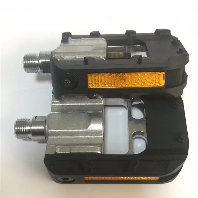 折叠车代驾车折叠脚踏板铝合金脚蹬自H行车的脚踏可折叠轴承脚蹬