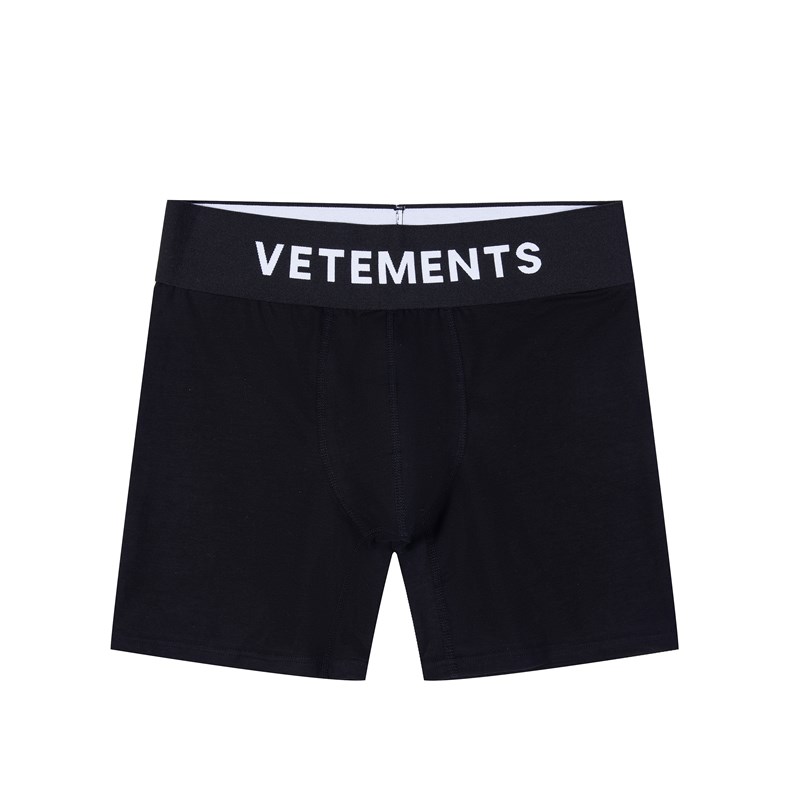 【现货】VTM 24ss秀款纱线织带纯棉弹性透气长款平角内裤