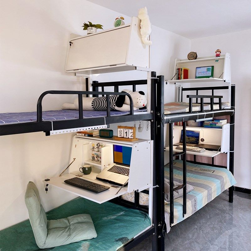蓝鲸家具宿舍床上电脑桌悬空桌折叠桌上铺桌下铺桌大学宿舍床上桌
