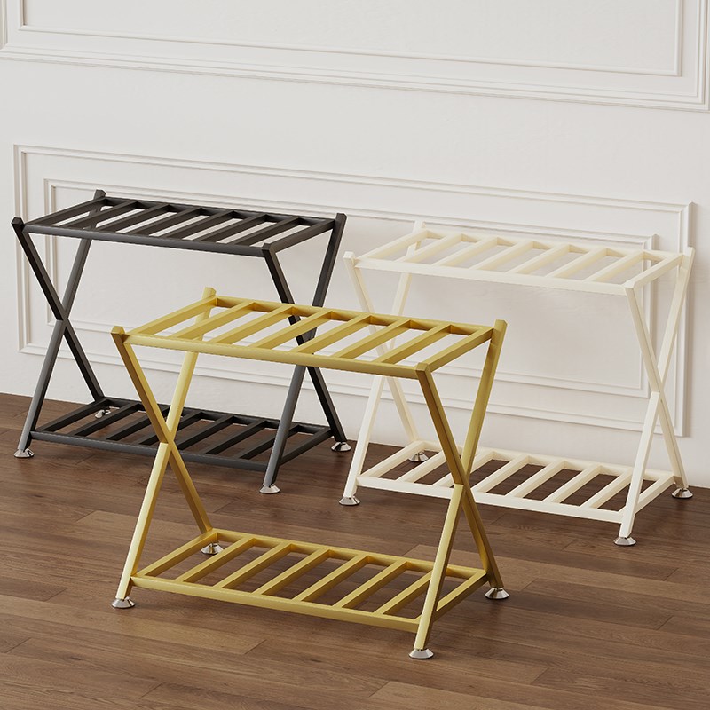 酒店行李架折叠床尾民宿皮箱置物架酒店客房行李箱收纳架子卧室架