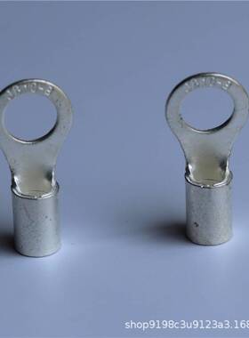 JB1-3/1.5-3/4/5 圆形船用冷压裸端子 带铜套船用圆冷压接线端子