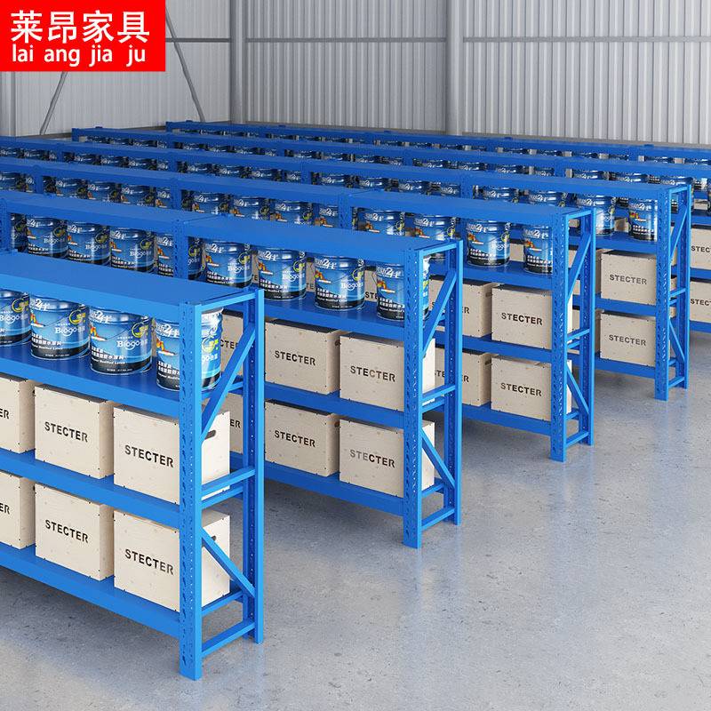 多层轻型快递货架仓储仓库库房架子家用承重组装储物可拆卸置物架