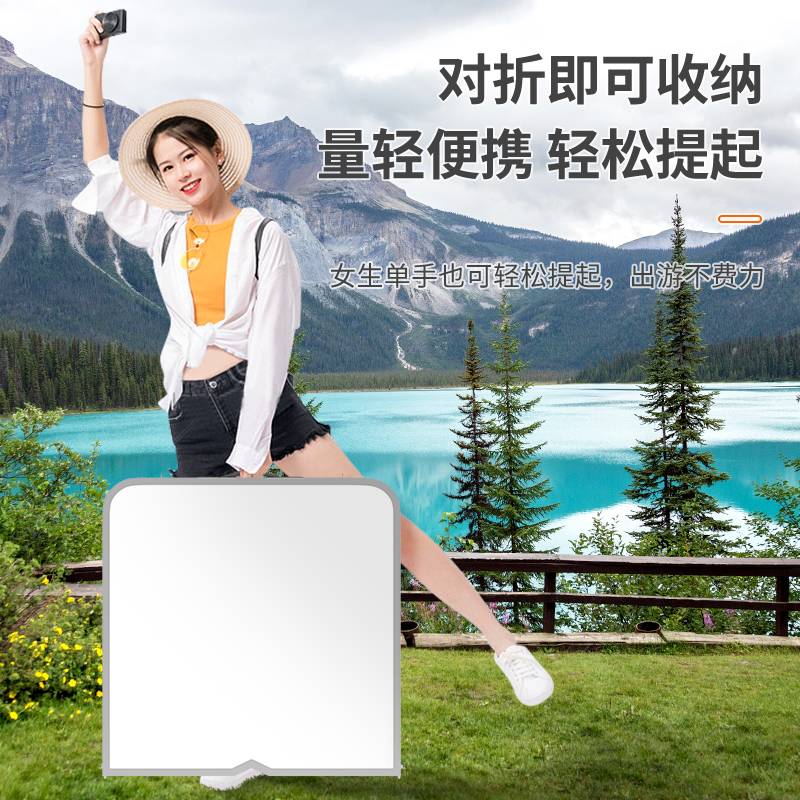折叠桌户外夜市摆摊地推展业可折叠桌子餐桌椅便携式简易促销桌子