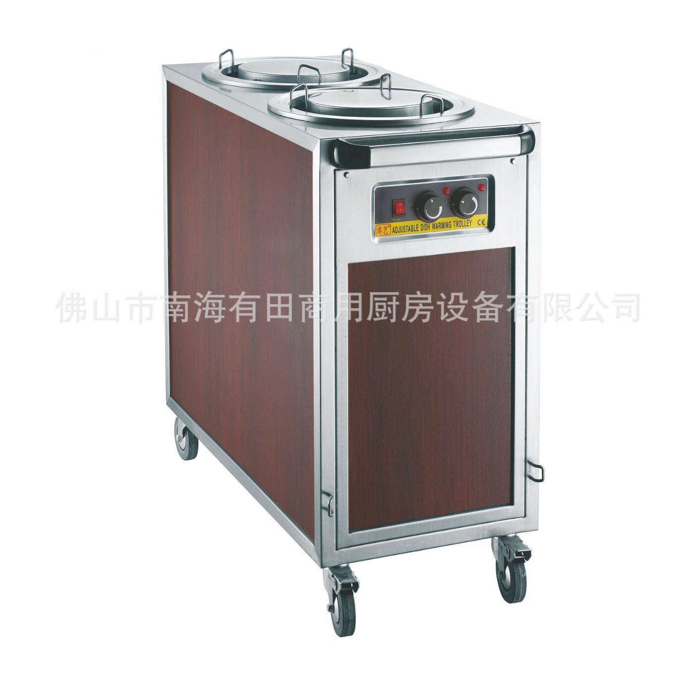 餐车温车不锈钢木纹保柜ST-2031车电动餐车暖碟车移动售货流动餐