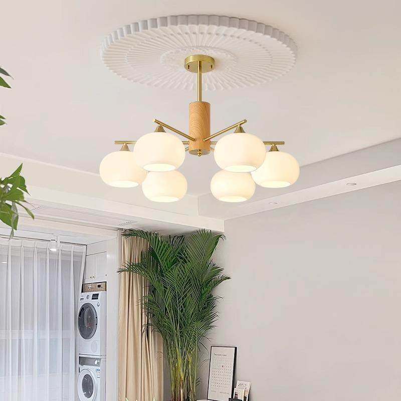 璃中古原木风592复玻油吊古灯美式奶客厅卧室餐厅全光谱护眼柿子,家装灯饰光源,智能吊灯,淘宝优惠券,粉丝福利购,淘宝优惠卷