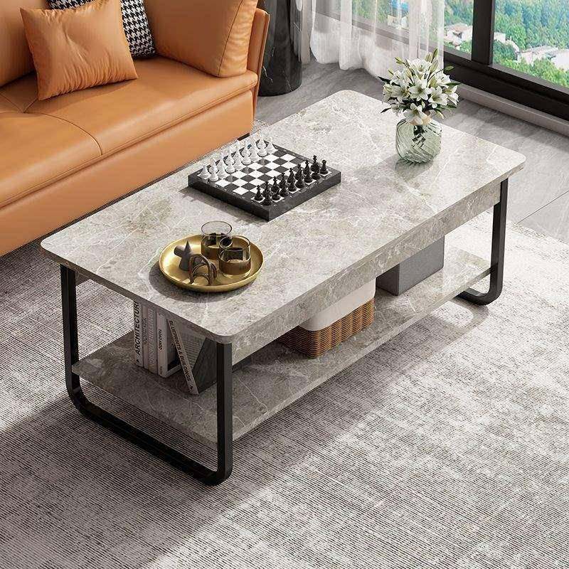 茶几电视柜家用客厅奢现PUK代轻简约茶桌户茶台小型经出租屋济边