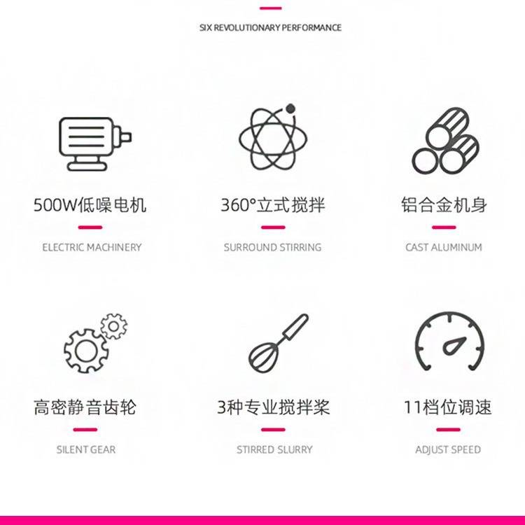 乐创鲜奶机商用7升打蛋搅拌家用和面机奶油打发奶盖厨师机面团