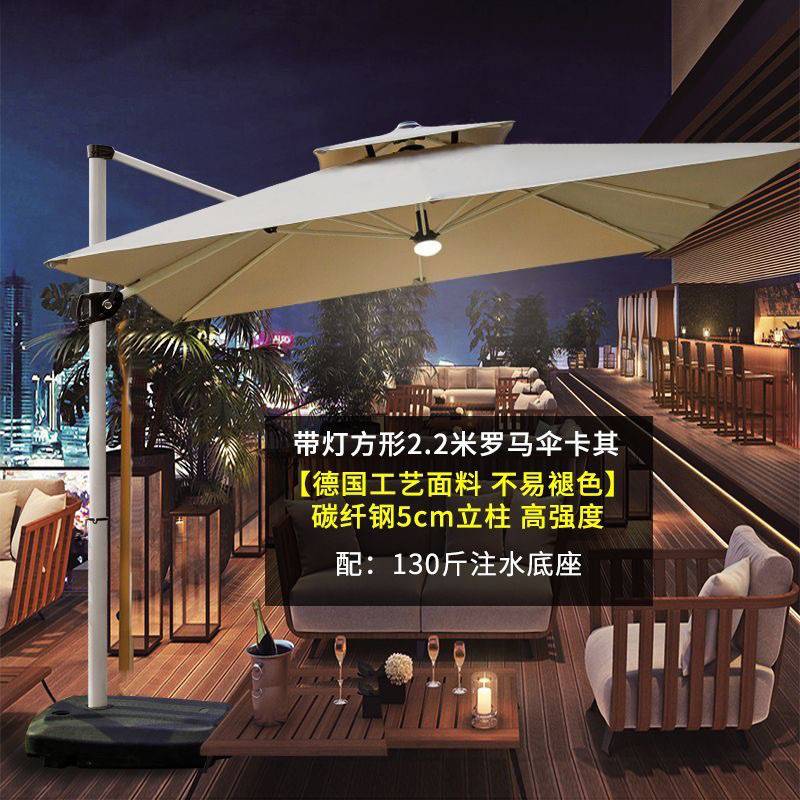 户外遮阳伞庭院伞露台阳台防风摆摊大太阳伞别墅花园室外露天