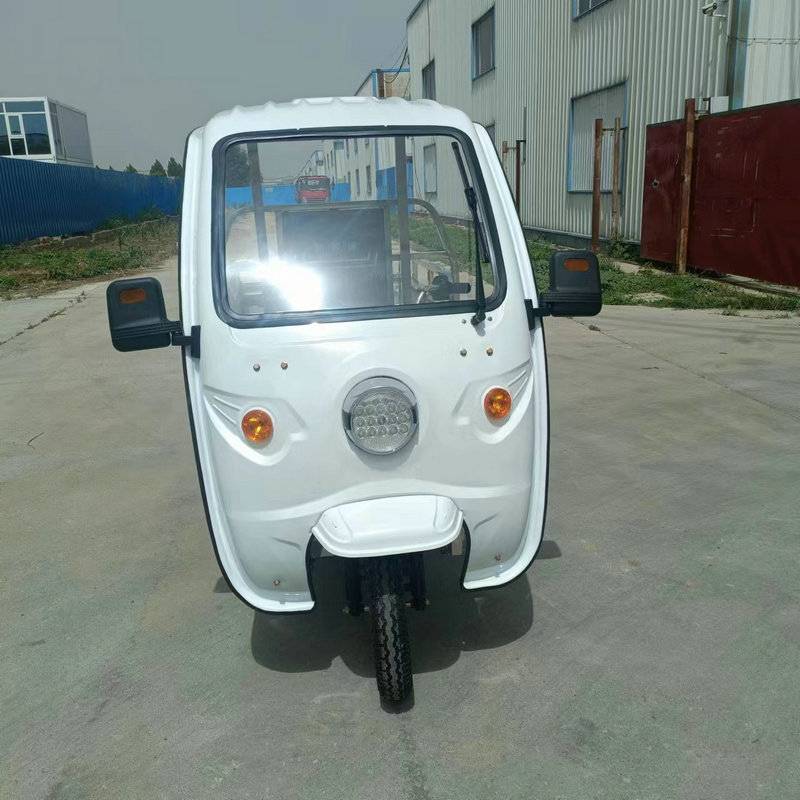 新款1.5米不锈钢电动三轮车 工厂仓库小型载重拉货送货车家用