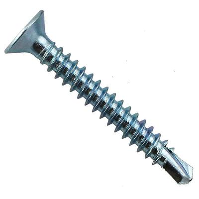 包邮北塔国锌标十字沉头钻螺109尾丝镀拉头彩钢瓦沙燕尾自攻丝钉
