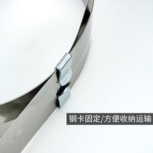 卷2米软钢板PV659C材地板革切施工铺设裁工具不锈钢切割尺卷尺直