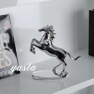 简软约轻奢到成功办室摆件客厅电视柜1528样板间书柜动马公物装饰