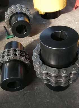 生产 KC8022滚子链联轴器 链轮联轴器 GL双排链条联轴器