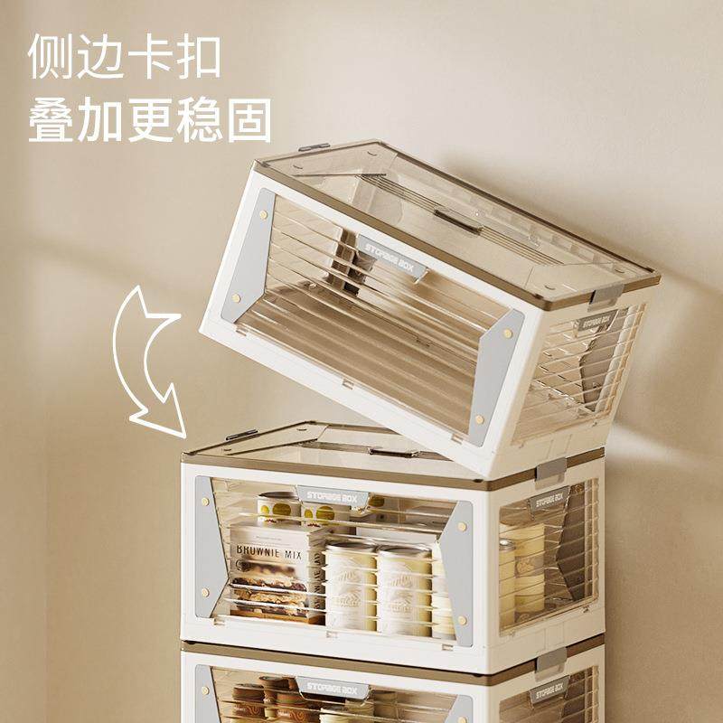 多层折叠衣箱五开门家用服棉被收箱书本纳资收料纳盒多层折叠玩具