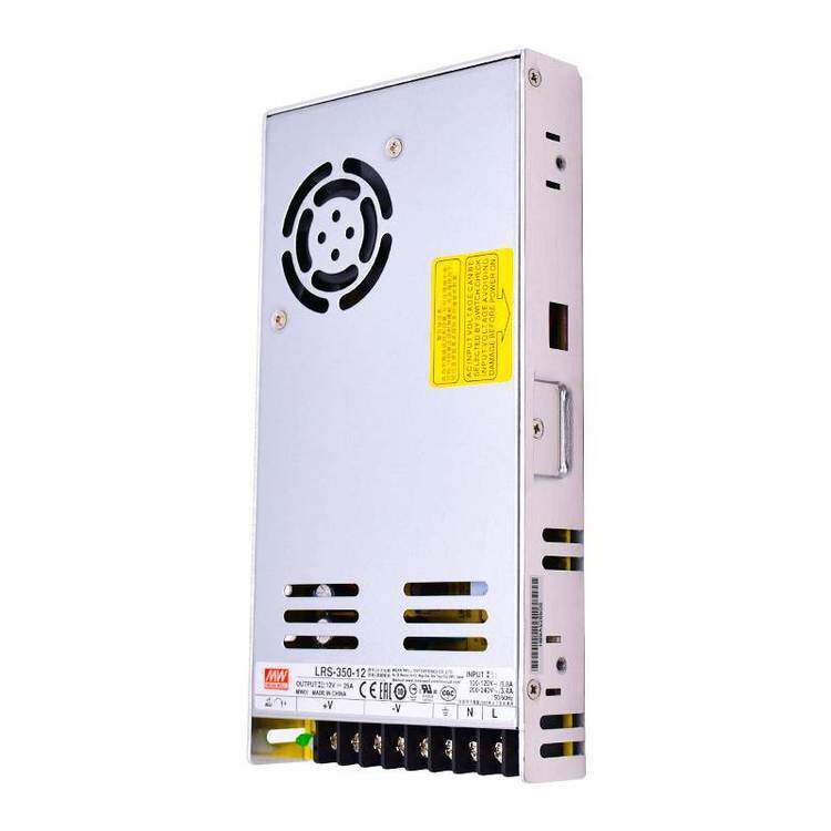LRS开关电源24v明伟5V/220v转12v50W直流100超薄150/200变压器350