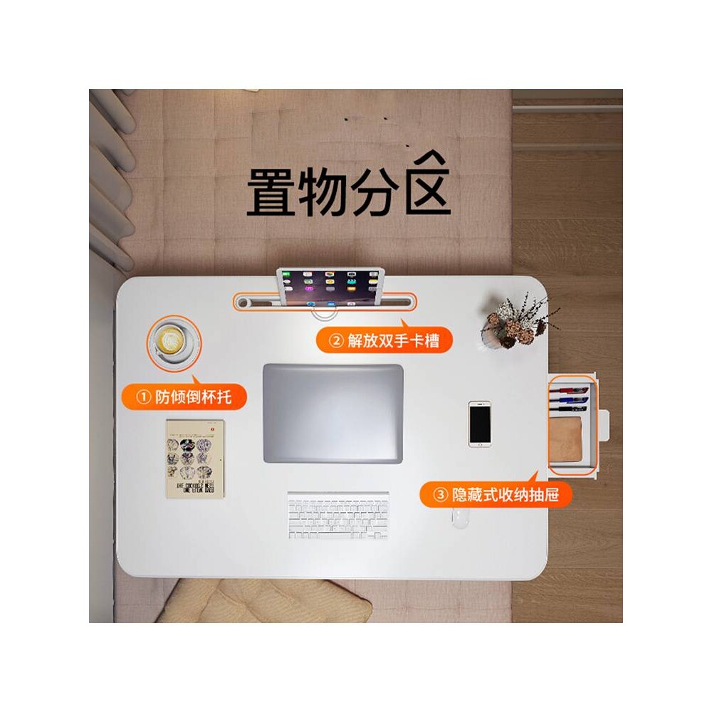 放床上小桌子可折叠电脑桌飘窗学习书桌家用卧室坐地笔记本懒人桌