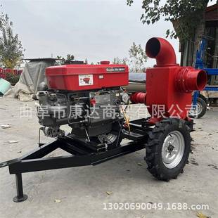 移动泵式 抽607水排水泵多级泵图片3寸4寸6寸自吸滴灌微喷卷盘帘泵