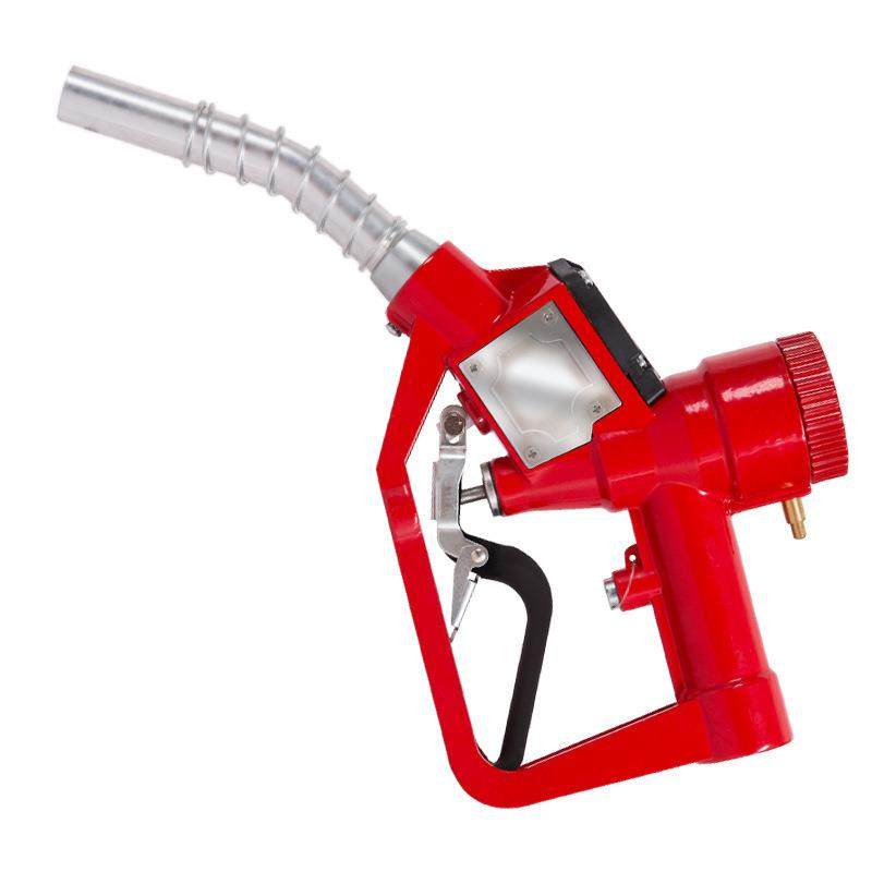 高精度LLY-25自封加油枪机械加油枪汽油柴油甲醇计量枪可调