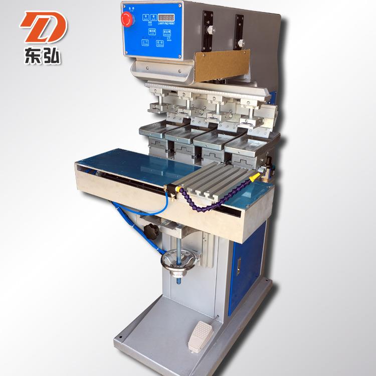 四色穿梭移印机四色移印机器全自动移印机东莞移印机厂家智能