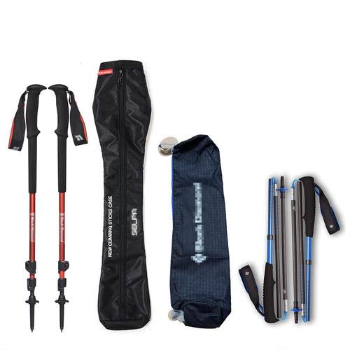 质量好，适合Bd/Leki徒步旅行杆徒步杆可折叠越野跑步杆Z杆丝绒收