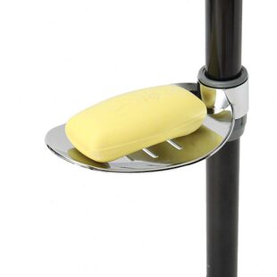 Soap ABS Holder Box Dish Rail Shower Plastic 25mm