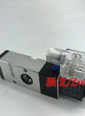 电磁阀KV310-08B二位三通换向阀DC24V板式气动碟阀球阀