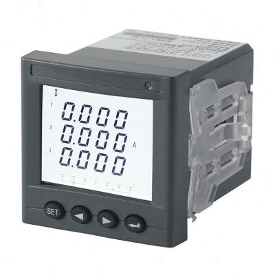AMC72L-AI3三相电流表 72外形 开孔67*67 可配通讯开关量等功能