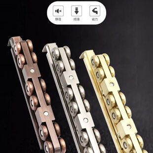 移门吊轮吊轨推拉门上轨道厨房吊门滑轮木门吊趟门全套全金属吊轮