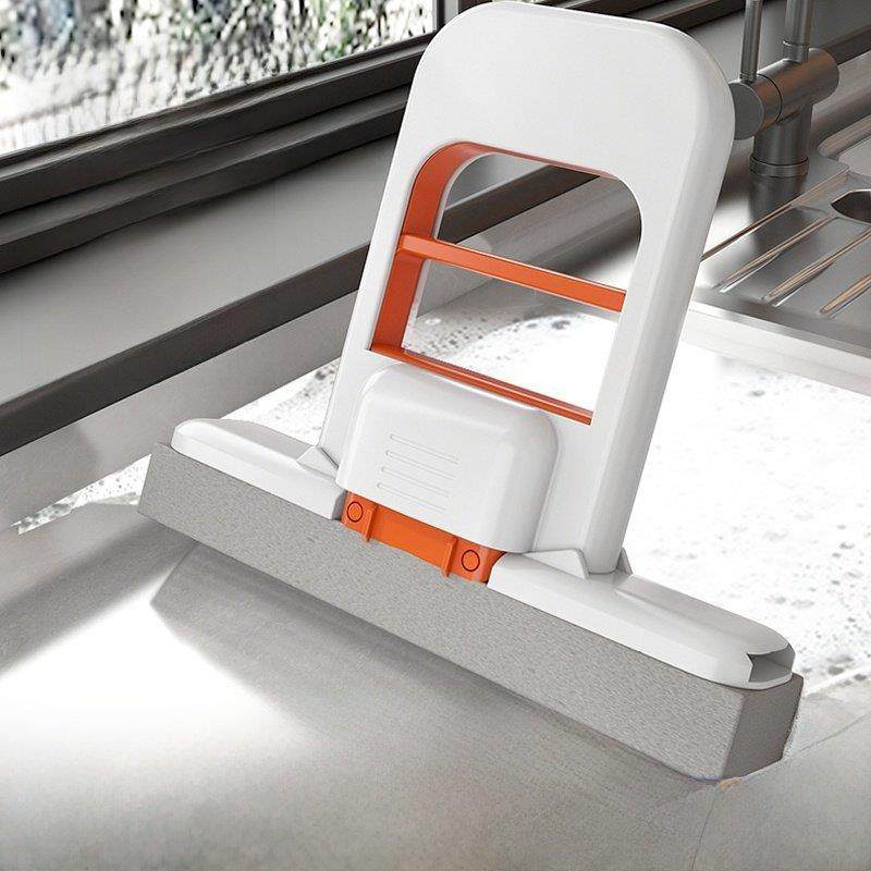 家用桌面干湿喷水迷你手持小拖把免手洗清理室内两用小型胶棉拖把