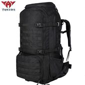 大容量双肩战术背包 新款 露营徒步户外 65L 雅科达