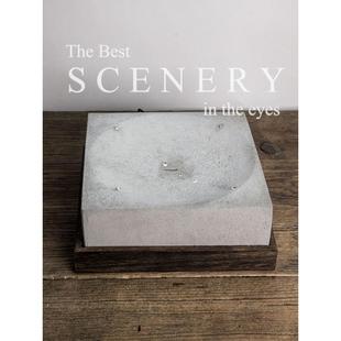 露滴水点水与时间 流动逗猫神器茶室酒店民宿前台禅意流水景摆件