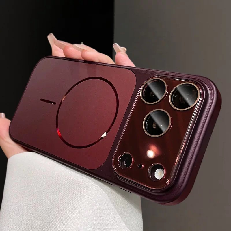 秒变18大视窗适用苹果手机壳新款iPhone18Promax全包镜头膜17pro磁吸16ProMax磨砂软边15pm简约14p防摔保护壳