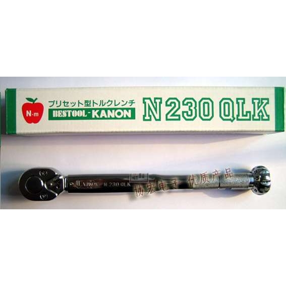 供应KANON中村N60QLK棘轮扭力扳手N230QLK滚花扳手N50QLK