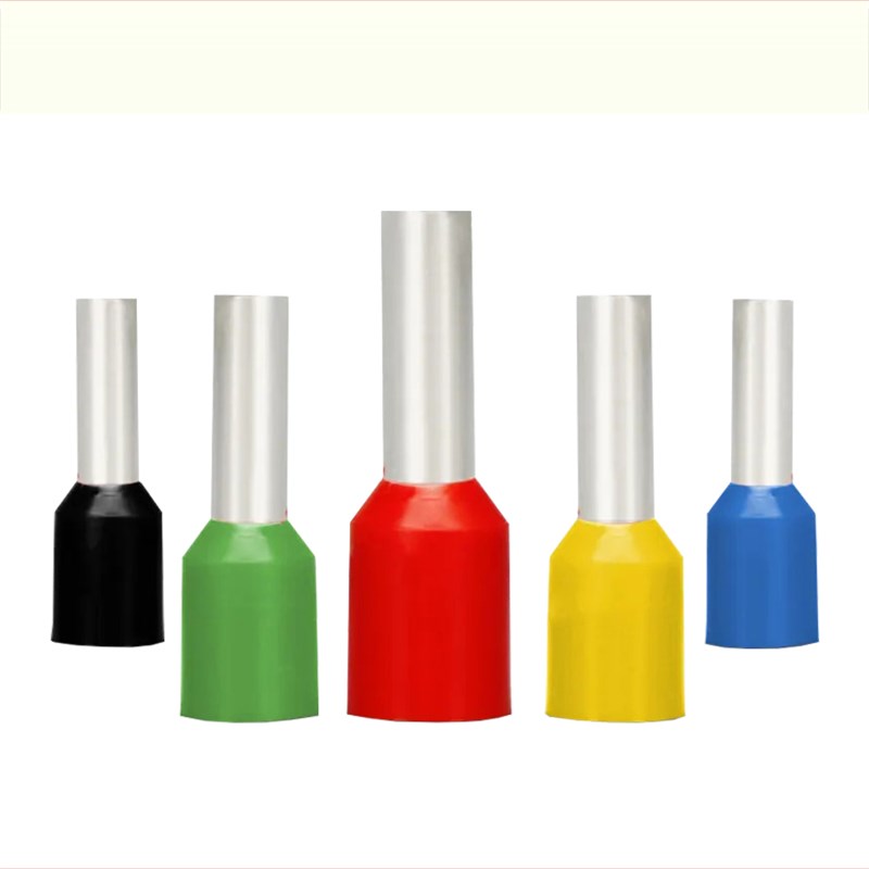 E10-12/15/18/2r0插针管形预绝缘接线端子VE型10平方紫铜1000祇