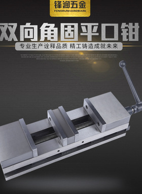 铸铁平口钳 角固式平口钳 Q93100 Q93160多规格机床用台虎钳
