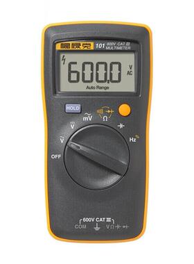 福禄克（)101Kit 数字万用表 600V 一年保修