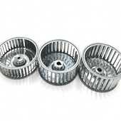 7.5寸烤箱风轮多翼式 离心风轮风量大风轮运行平稳低噪音