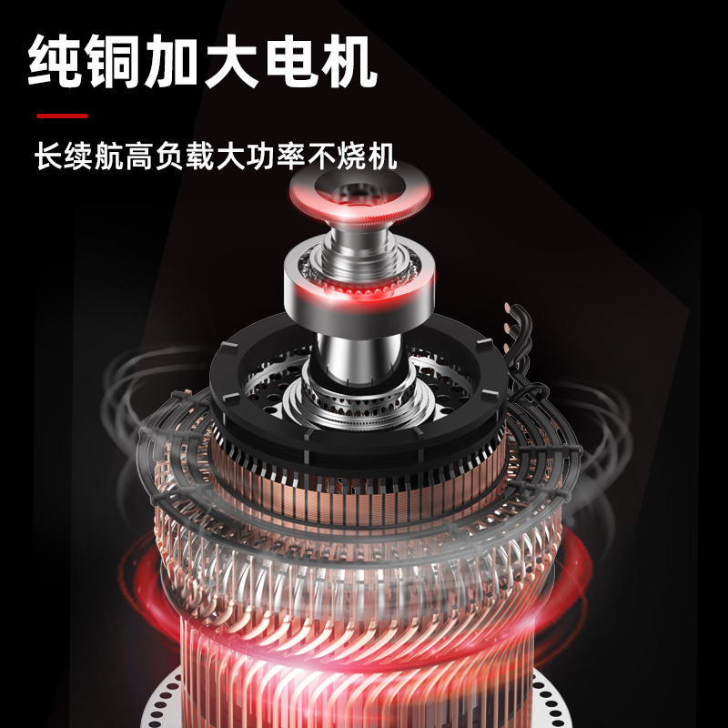 质造电锯伐木锯家用电动小型手持锯树锯木头切U割大功率电链锯