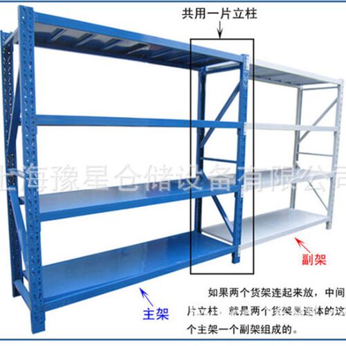 重型货架仓库货架加厚多层五金店快递储物工业仓储货架