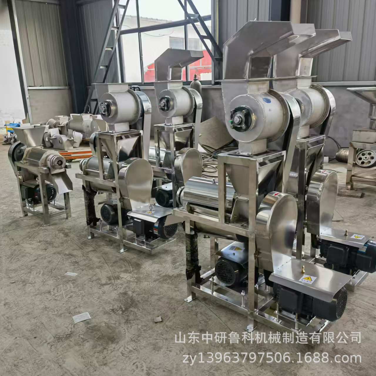 大型猕猴桃果汁机商用杨桃刺梨榨汁设备全自动工业水果榨汁机图片