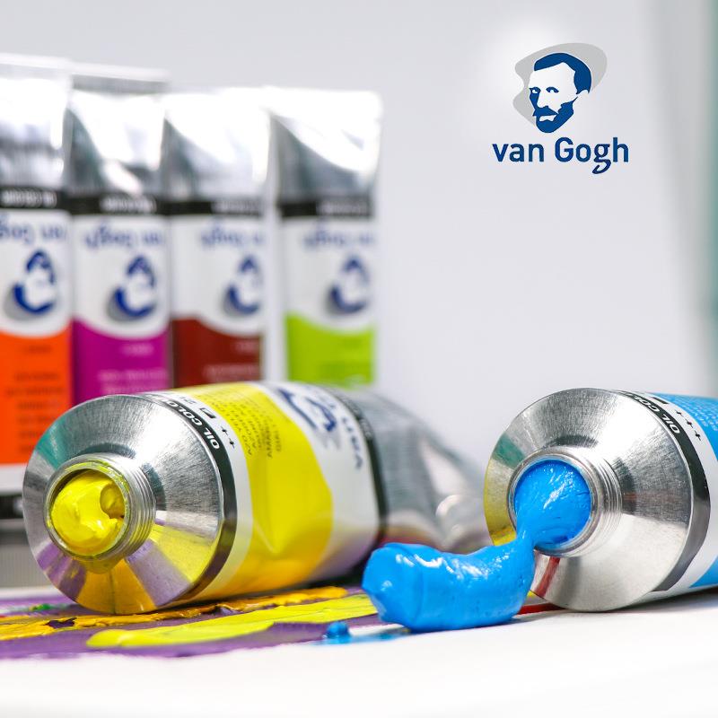 高进口兰泰伦斯梵VanGogh606凡油画颜料200ML荷高专业艺术创作写