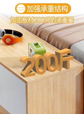 飘窗柜落约地窗台储物阳台现代柜简小户型卧家室用靠墙749置物收