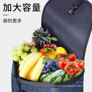 F966T6TT买菜小拉理车家用折叠轻便袋老布年人购物拉杆手推车便携