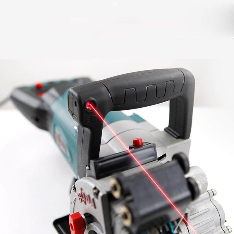 开槽机凝次成型无尘切水电一53227安装工程墙壁线槽大功率混土割