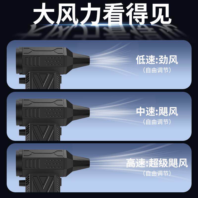 暴力风扇车载吸尘器涡835轮户尘外手持风刷器扇高速无电机吸吹尘