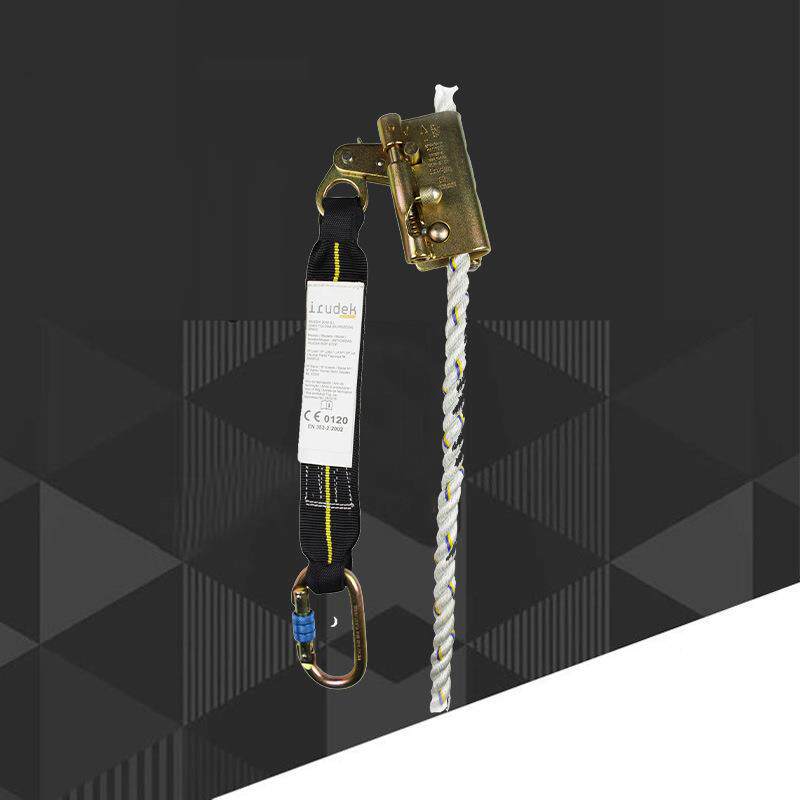 Iudek鲁德克坠落保FEI护螺旋绳游动r止坠定位自器锁器防坠伊器