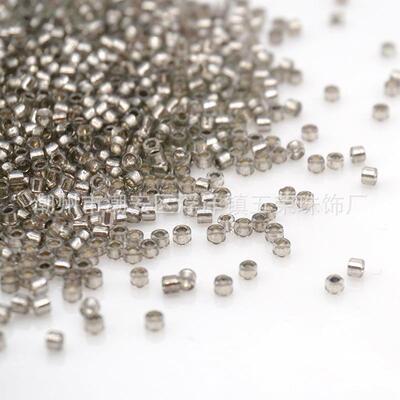 WZXW-6R品辅料连线2珠玻璃米珠电脑机绣珠盘珠机绣ZCV玻饰璃散珠