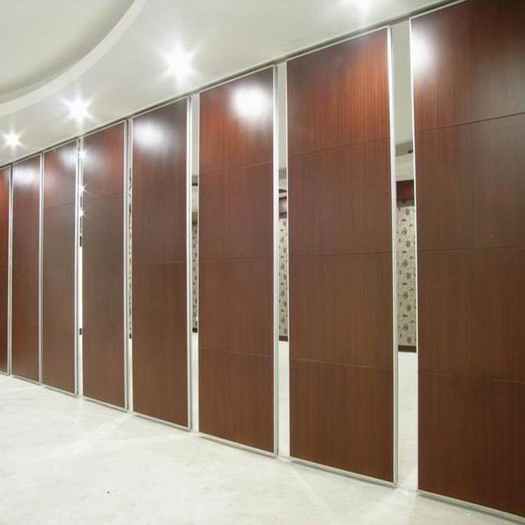酒店活动隔断墙餐厅65/85/10可移动挂屏隔断办公会议旋转室吊折叠