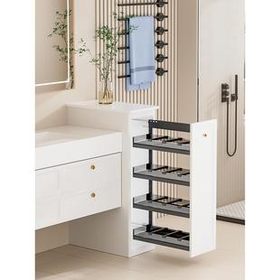 橱柜拉篮拉半墙拉间篮卫生浴室柜窄柜架洗719台手边柜篮抽屉式 置